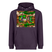 Plum St. patrick's day love gnome tumbler Heavyweight Hoodie - Neo Western