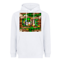 White St. patrick's day love gnome tumbler Heavyweight Hoodie - Neo Western