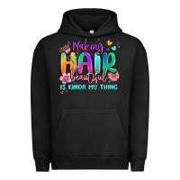 Pigment Black making hair beautiful is kinda my thing Urban Hoodie - MaliasSmallBusiness