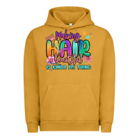 Pigment Peanut Butter making hair beautiful is kinda my thing Urban Hoodie - MaliasSmallBusiness