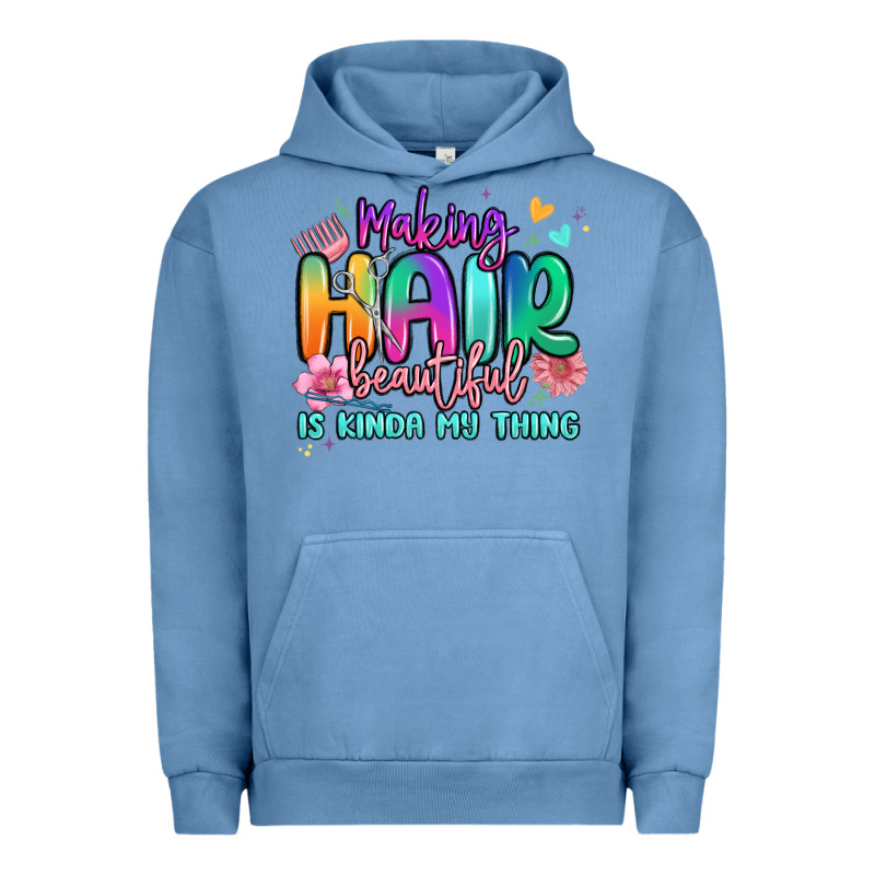 Making Hair Beautiful Is Kinda My Thing Urban Hoodie by MaliasSmallBusiness | Teevron