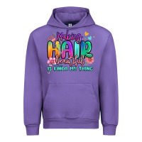 Tulip making hair beautiful is kinda my thing Urban Hoodie - MaliasSmallBusiness