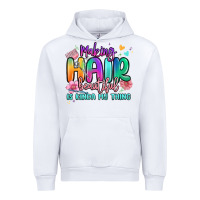 White making hair beautiful is kinda my thing Urban Hoodie - MaliasSmallBusiness
