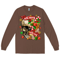 Chestnut sorta merry sorta scary Long Sleeve Tee - MaliasSmallBusiness