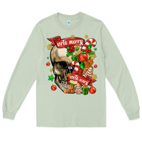 Matcha sorta merry sorta scary Long Sleeve Tee - MaliasSmallBusiness