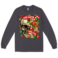 Smoke sorta merry sorta scary Long Sleeve Tee - MaliasSmallBusiness