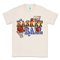 Natural basketball Classic Tee - texasbilliewilder