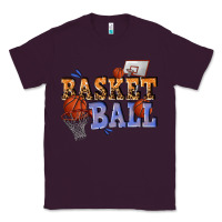 Plum basketball Classic Tee - texasbilliewilder