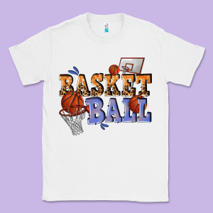 Basketball Classic Tee Designed By Texasbilliewilder