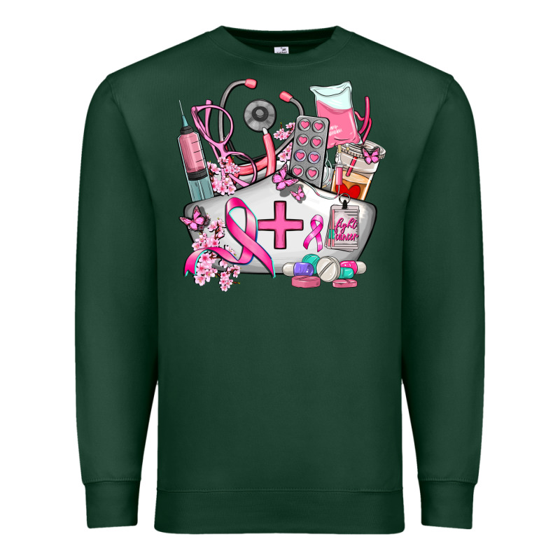 Nurse  And Cancer Premium Sweatshirt by AdoDesignShop | Teevron