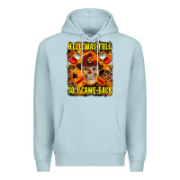 Blue Mist Western Hell Was Full So I Came Back Premium Hoodie - LillyAllenDesigns
