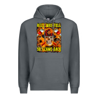 Rock Western Hell Was Full So I Came Back Premium Hoodie - LillyAllenDesigns