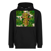 Black St. Patrick's Day lucky tumbler Heavyweight Hoodie - Neo Western