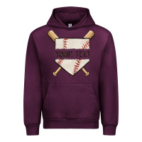 Mauve Wine preview custom baseball Urban Hoodie - MaliasSmallBusiness