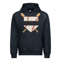 Navy preview custom baseball Urban Hoodie - MaliasSmallBusiness