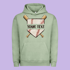 Preview Custom Baseball Urban Hoodie Designed By Maliassmallbusiness