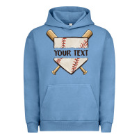 Pigment Pebble Blue preview custom baseball Urban Hoodie - MaliasSmallBusiness
