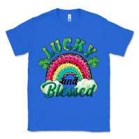 True Royal Lucky and blessed rainbow Classic Tee - RanaPortraitStore