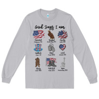 Moon Dust god says i am Long Sleeve Tee - MaliasSmallBusiness