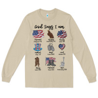 Mushroom god says i am Long Sleeve Tee - MaliasSmallBusiness