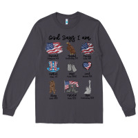 Smoke god says i am Long Sleeve Tee - MaliasSmallBusiness