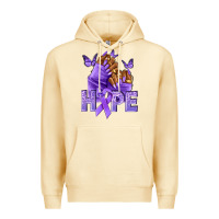 Pina Colada hope lavender ribbon all cancers Premium Hoodie - NancyCooperArtShop