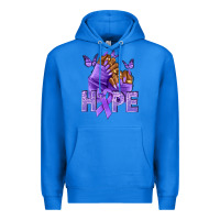 True Royal hope lavender ribbon all cancers Premium Hoodie - NancyCooperArtShop