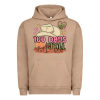 Pigment Burro 100 days y'all malia Urban Hoodie - MaliasSmallBusiness