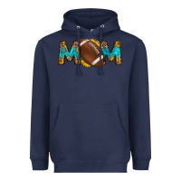 Navy western mom american football Heavyweight Hoodie - HRA Design Shop