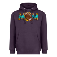 Plum western mom american football Heavyweight Hoodie - HRA Design Shop