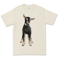 Bone Hand Drawn Baby Alpine Goat Premium Tee - LillyAllenDesigns