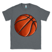 Charcoal Heather basketball Classic Tee - texasbilliewilder