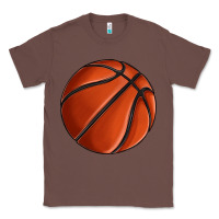 Chestnut basketball Classic Tee - texasbilliewilder