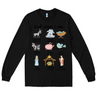 Black god says i am Long Sleeve Tee - MaliasSmallBusiness