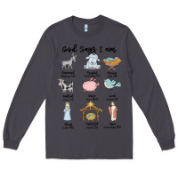Smoke god says i am Long Sleeve Tee - MaliasSmallBusiness