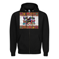 Black hot mess mom Zipper Hoodie - Zillion Design Studio