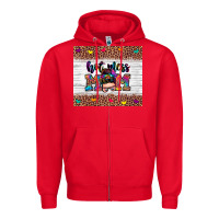 Red hot mess mom Zipper Hoodie - Zillion Design Studio