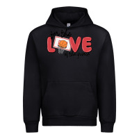 Black for the love of the game Urban Hoodie - MaliasSmallBusiness