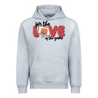 Heather Grey for the love of the game Urban Hoodie - MaliasSmallBusiness