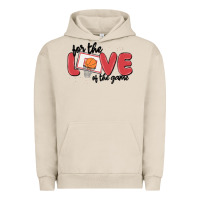 Pigment French Oak for the love of the game Urban Hoodie - MaliasSmallBusiness