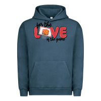 Pigment Midnight Navy for the love of the game Urban Hoodie - MaliasSmallBusiness
