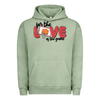 Pigment Oil Green for the love of the game Urban Hoodie - MaliasSmallBusiness