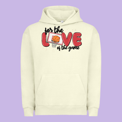For The Love Of The Game Urban Hoodie Designed By Maliassmallbusiness