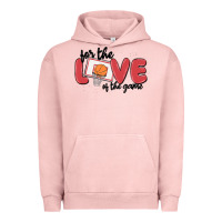 Pigment Salmon for the love of the game Urban Hoodie - MaliasSmallBusiness