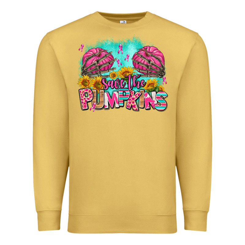 Save The Pumpkins Premium Sweatshirt by AdoDesignShop | Teevron