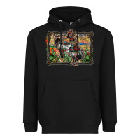 Black rodeo Heavyweight Hoodie - SublimationCraftShop