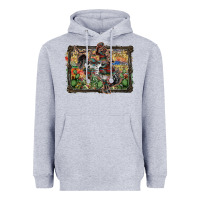 Heather Grey rodeo Heavyweight Hoodie - SublimationCraftShop