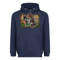 Navy rodeo Heavyweight Hoodie - SublimationCraftShop