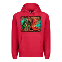 Cardinal country boots Christmas Premium Hoodie - Jasminsmagicworld