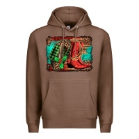 Chestnut country boots Christmas Premium Hoodie - Jasminsmagicworld